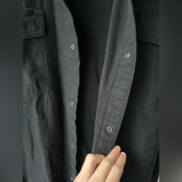 TNA oversized denim shirt black - Picture 5 of 11